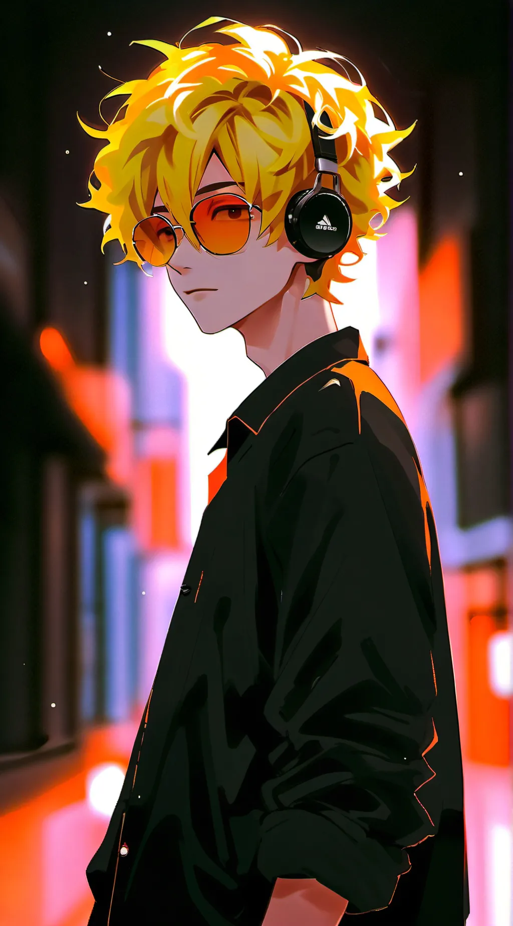 ai character: aizawa and mic background