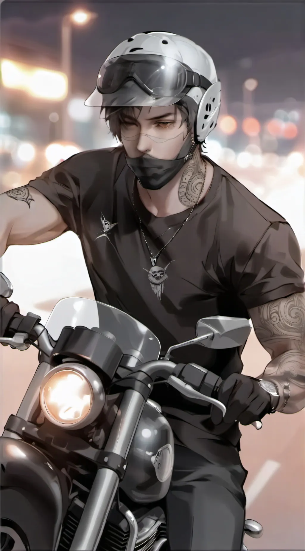 ai character: Asher Johnson background