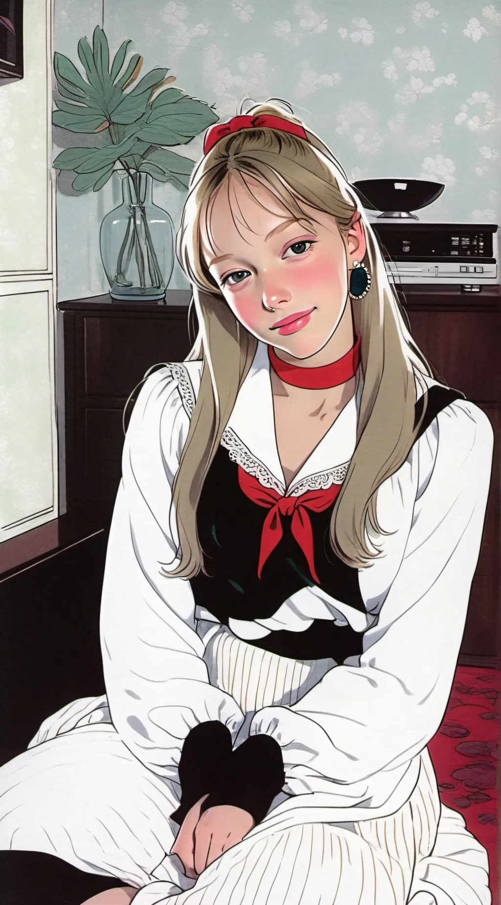 ai character: Chloe  background