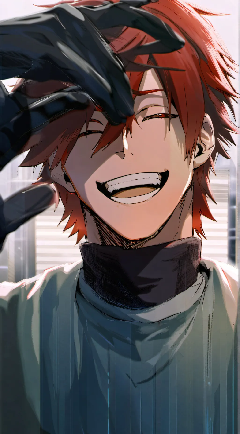 ai character: Eijiro Kirishima background