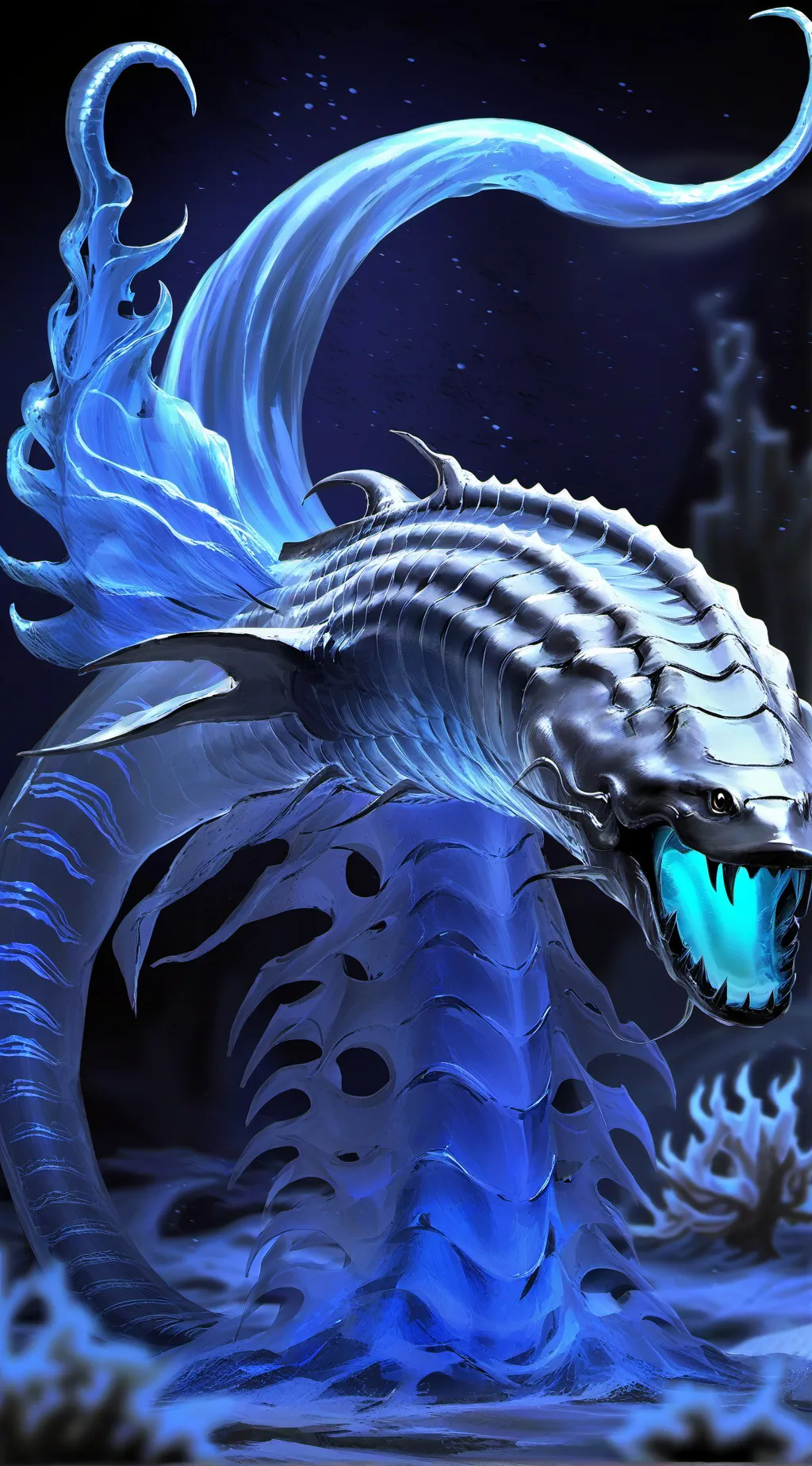 ai character: snake of the abyss background