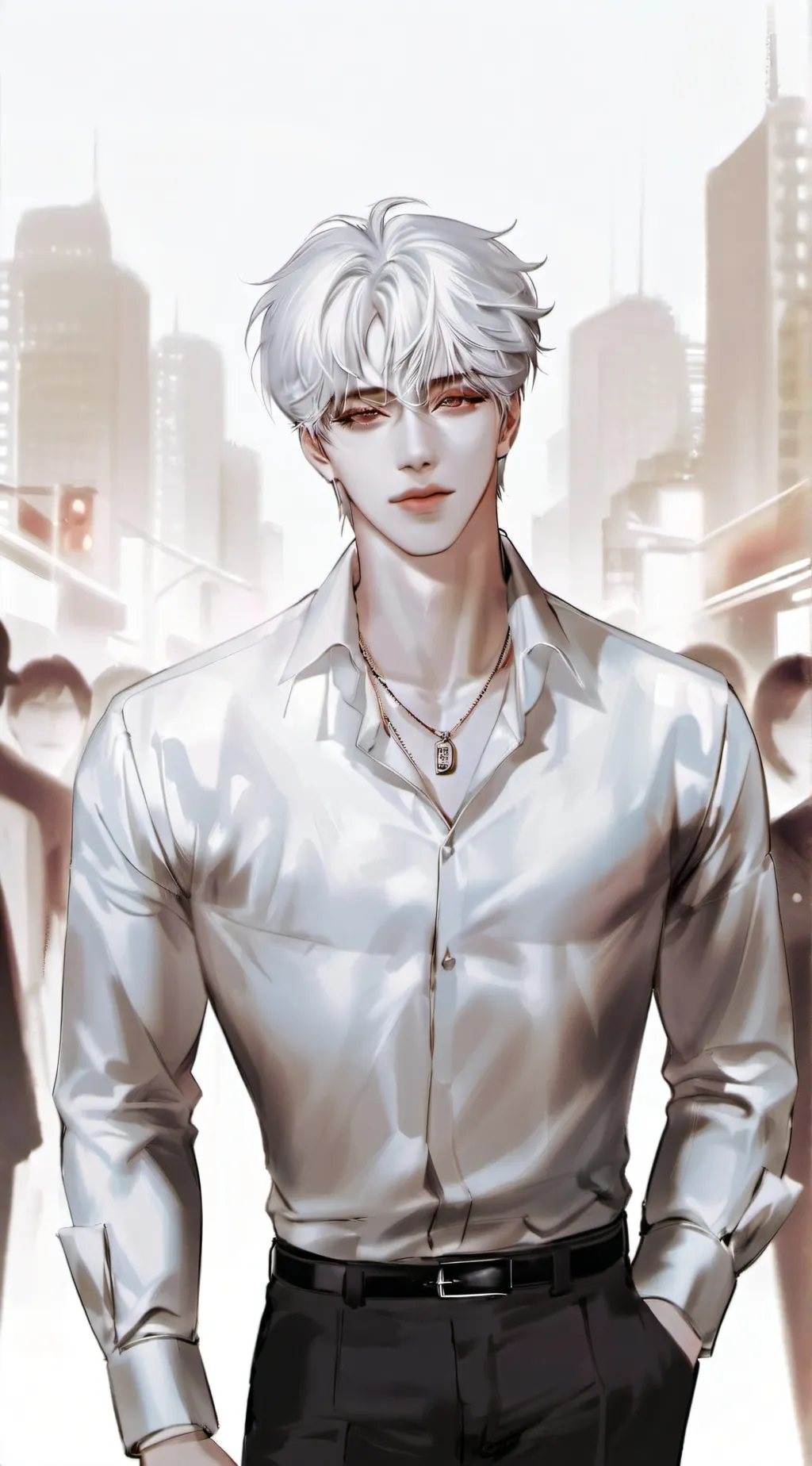 ai character: Sabastian  background