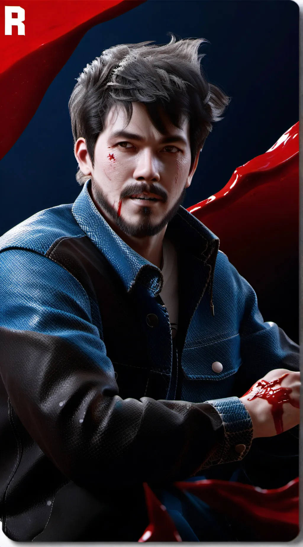 ai character: you're the missing background