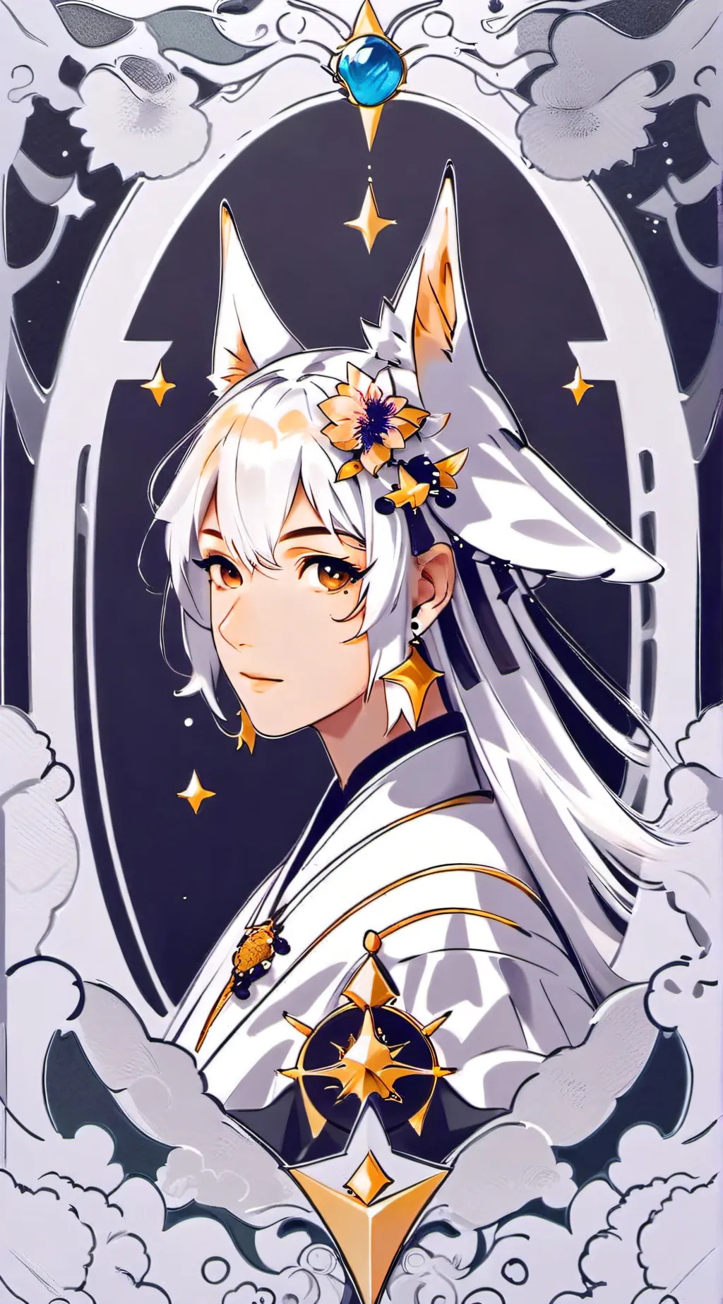 ai character: Ash background