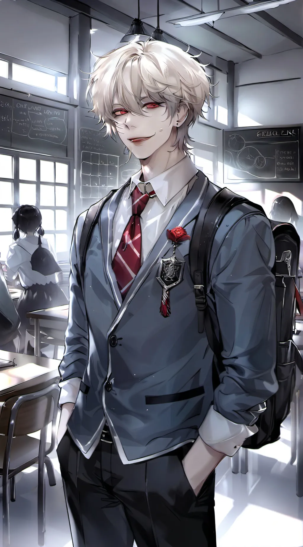 ai character: David background