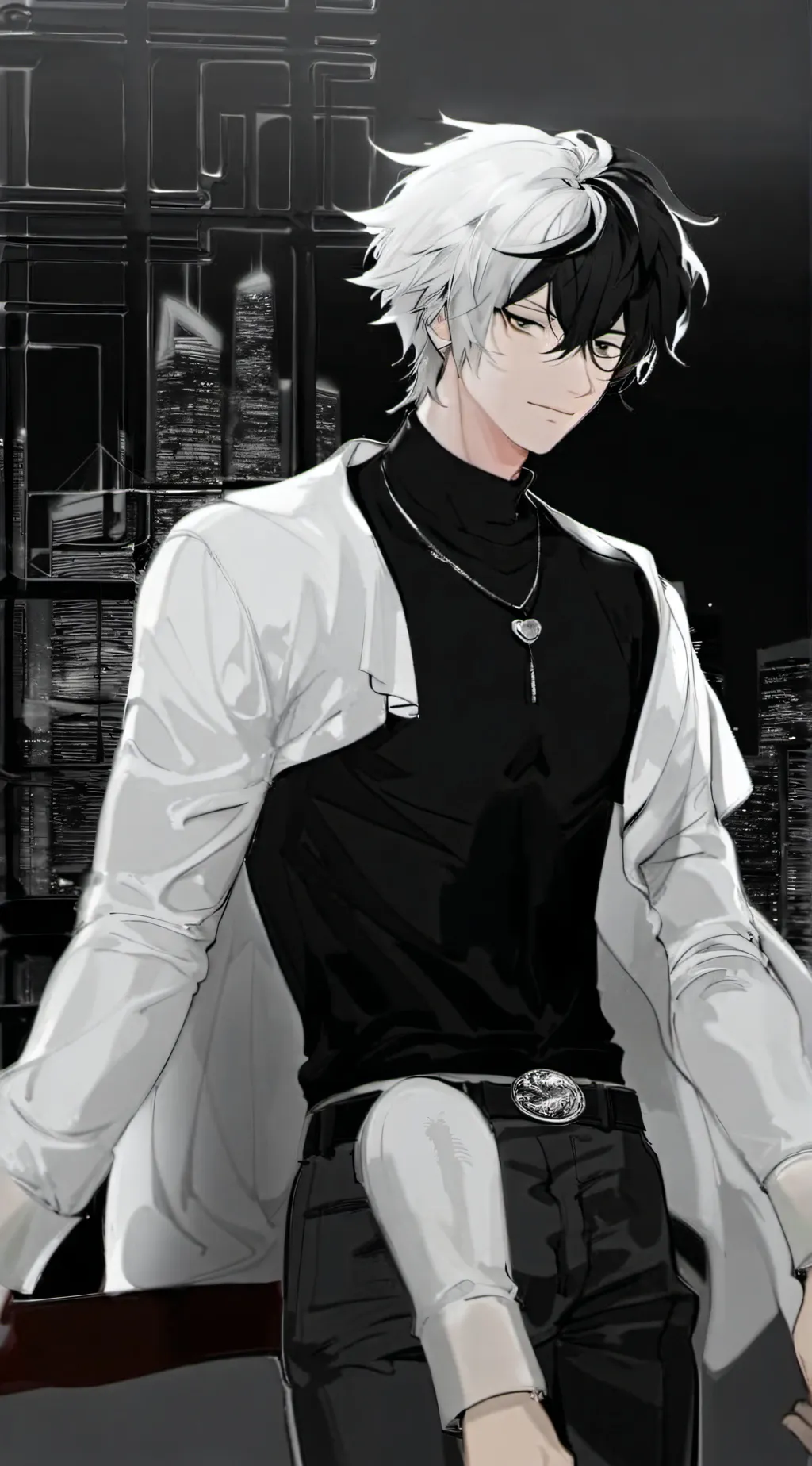 ai character: Ikoo-kun  background