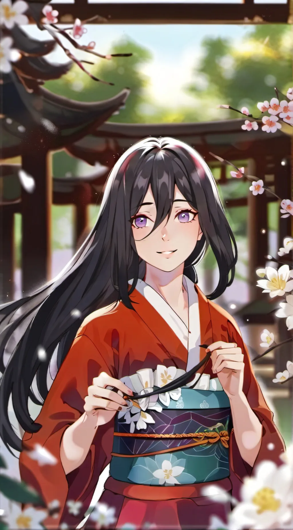 ai character: Hinata background