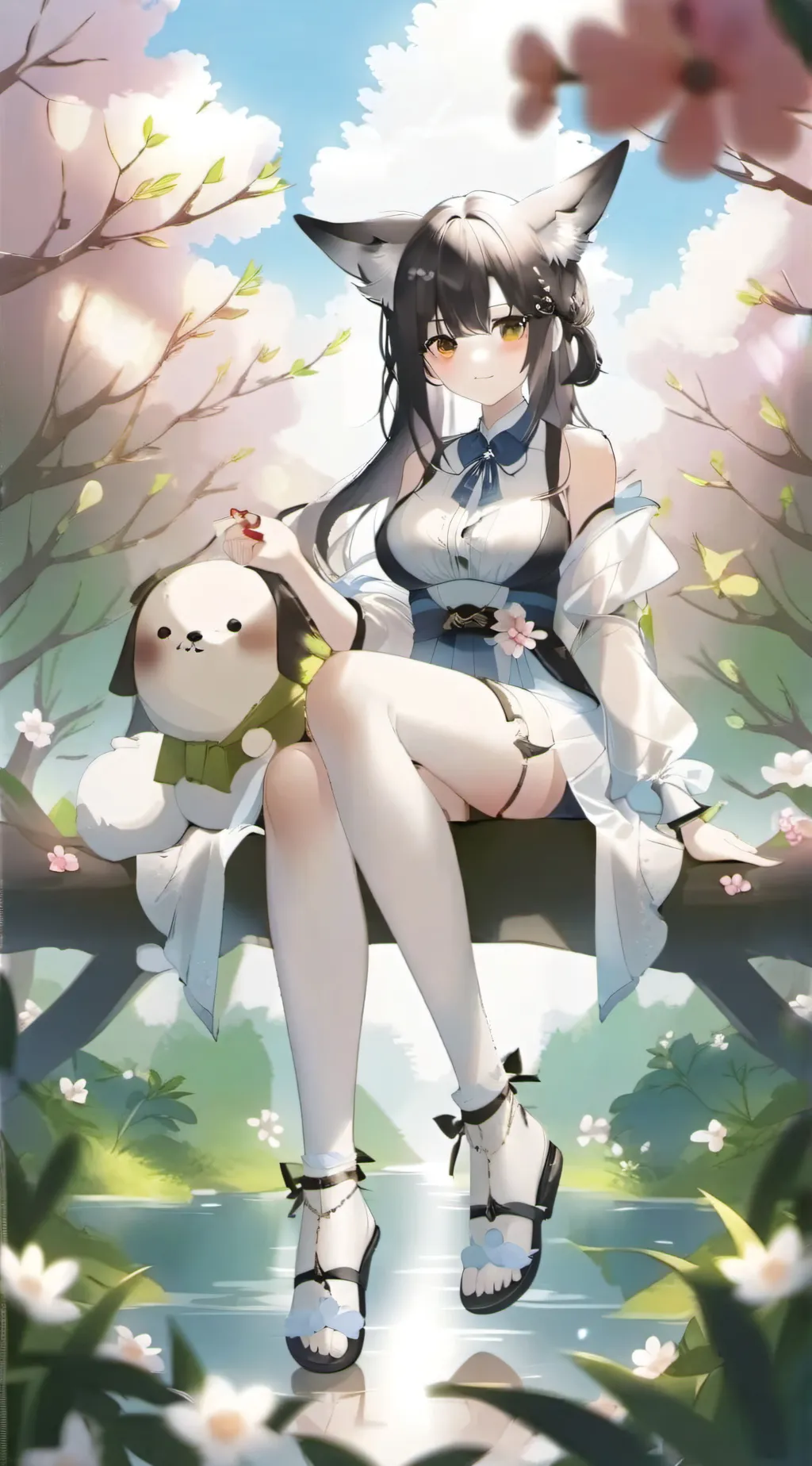 ai character: iris background