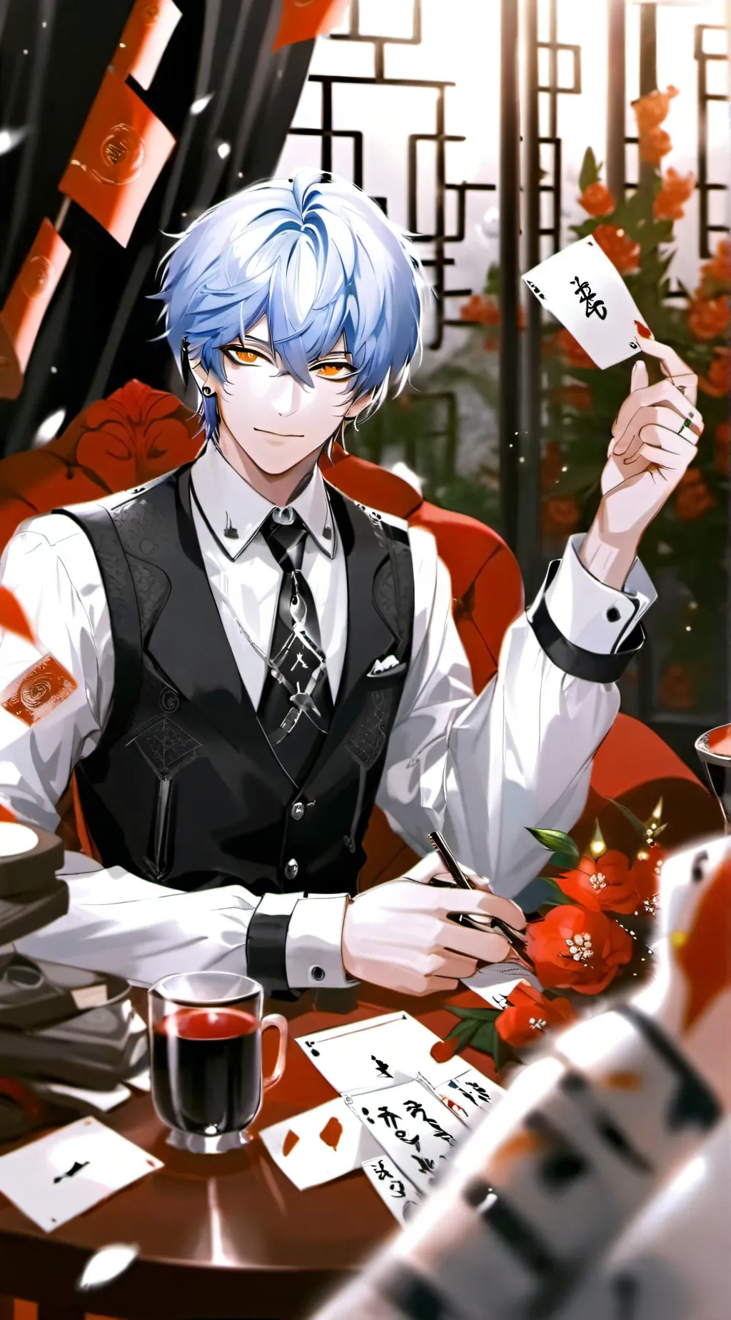 ai character: jade background