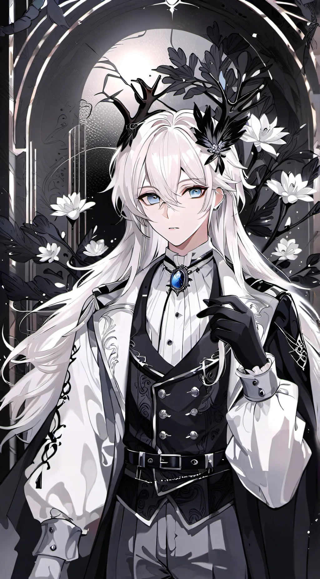 ai character: 🩸Chizuke Tatsuno✨ background