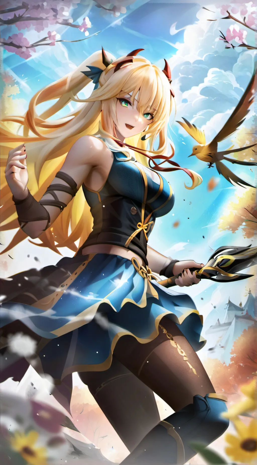ai character: Tanya Voldigo background