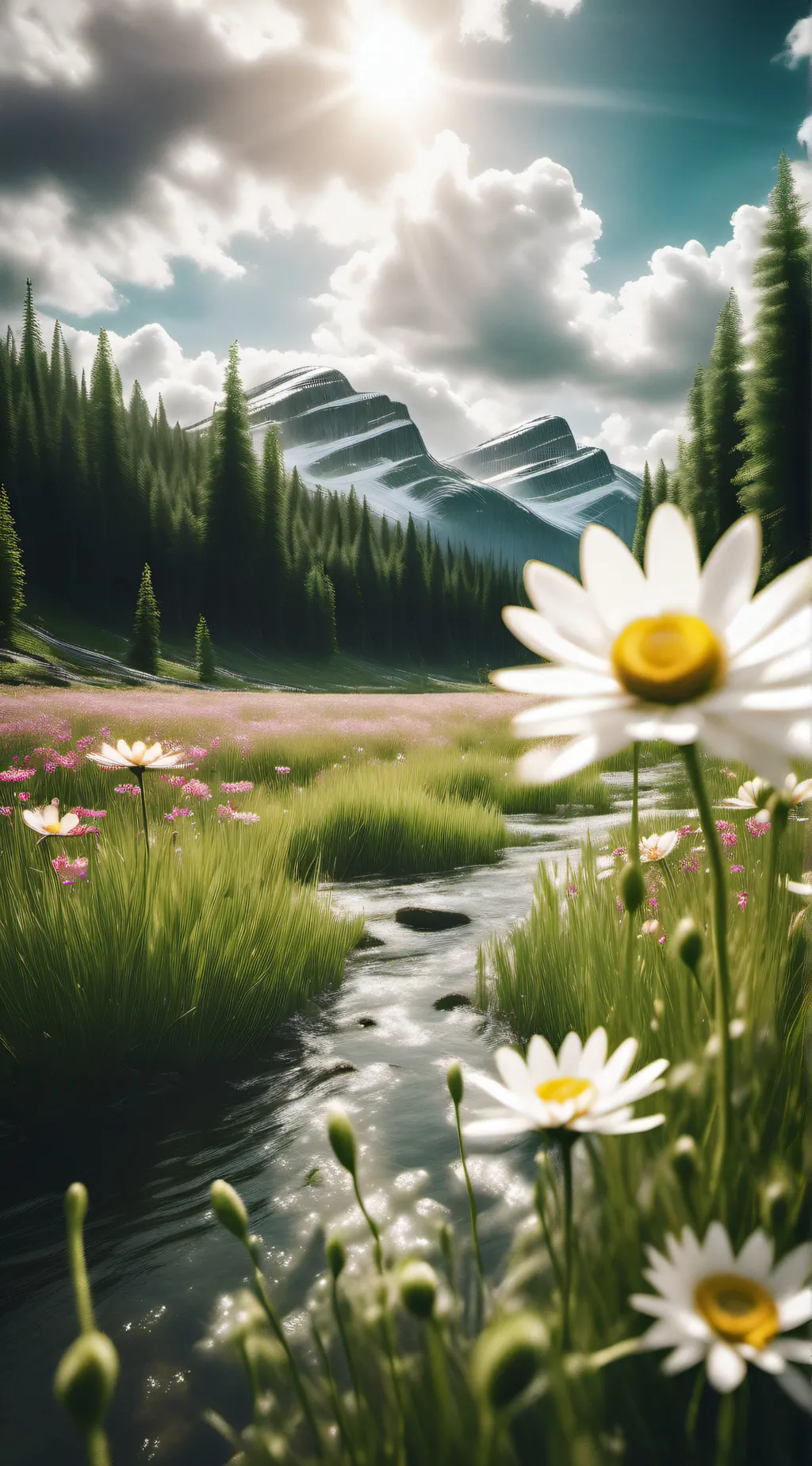 ai character: Planet Humans..🥳 background