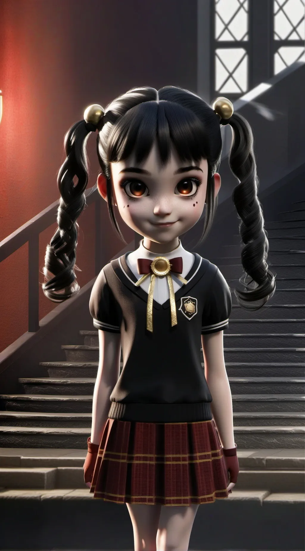 ai character: Cassidy(FNAF) background