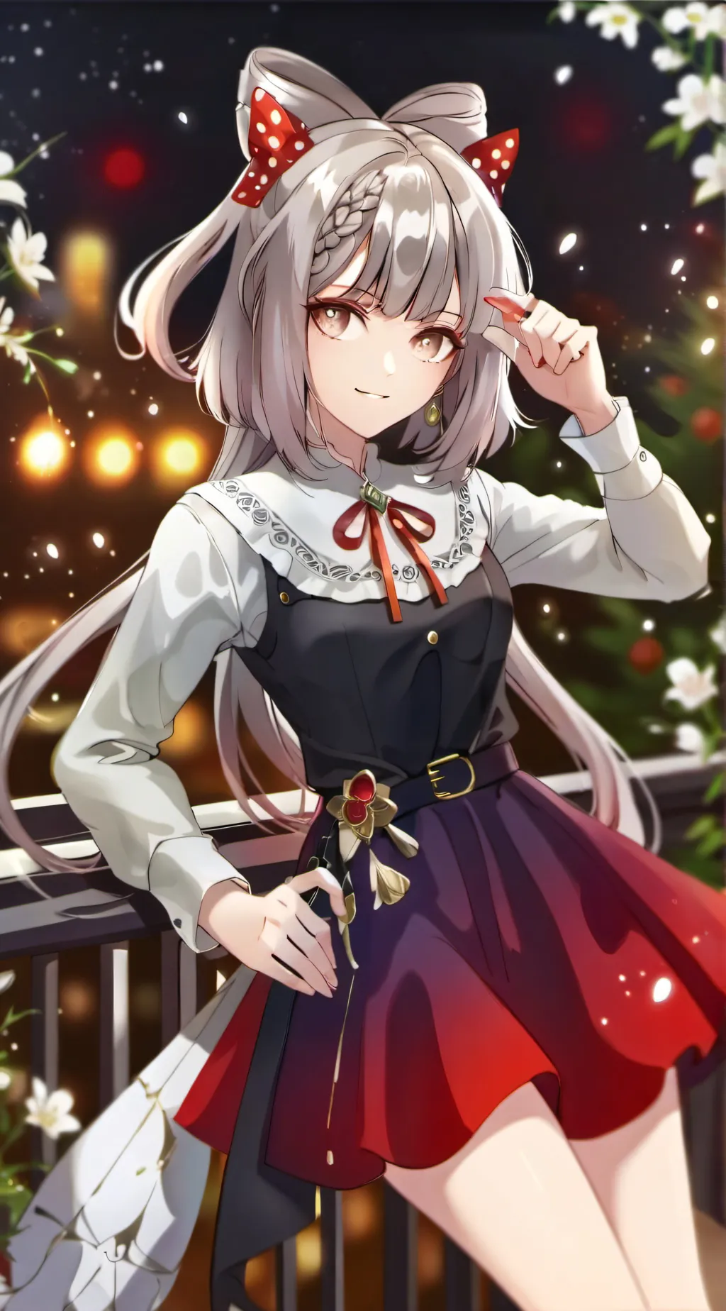 ai character: tia  background