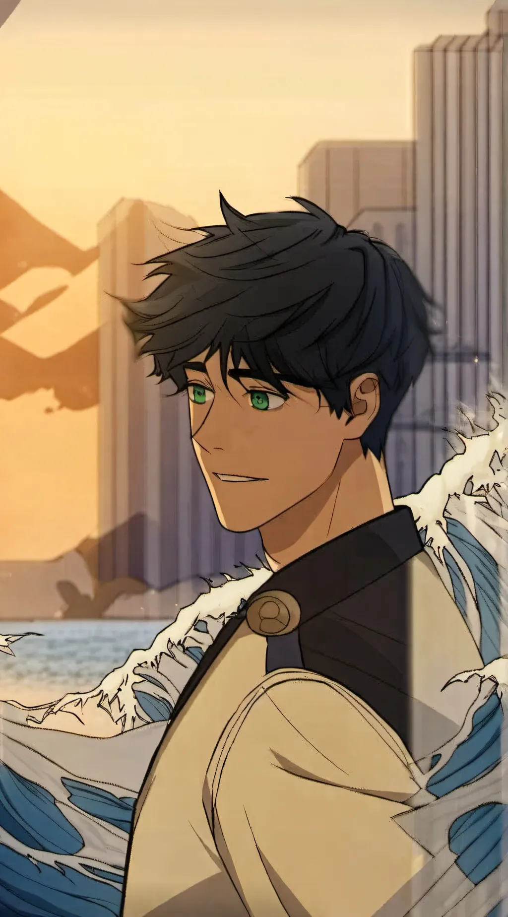 ai character: Percy Jackson background