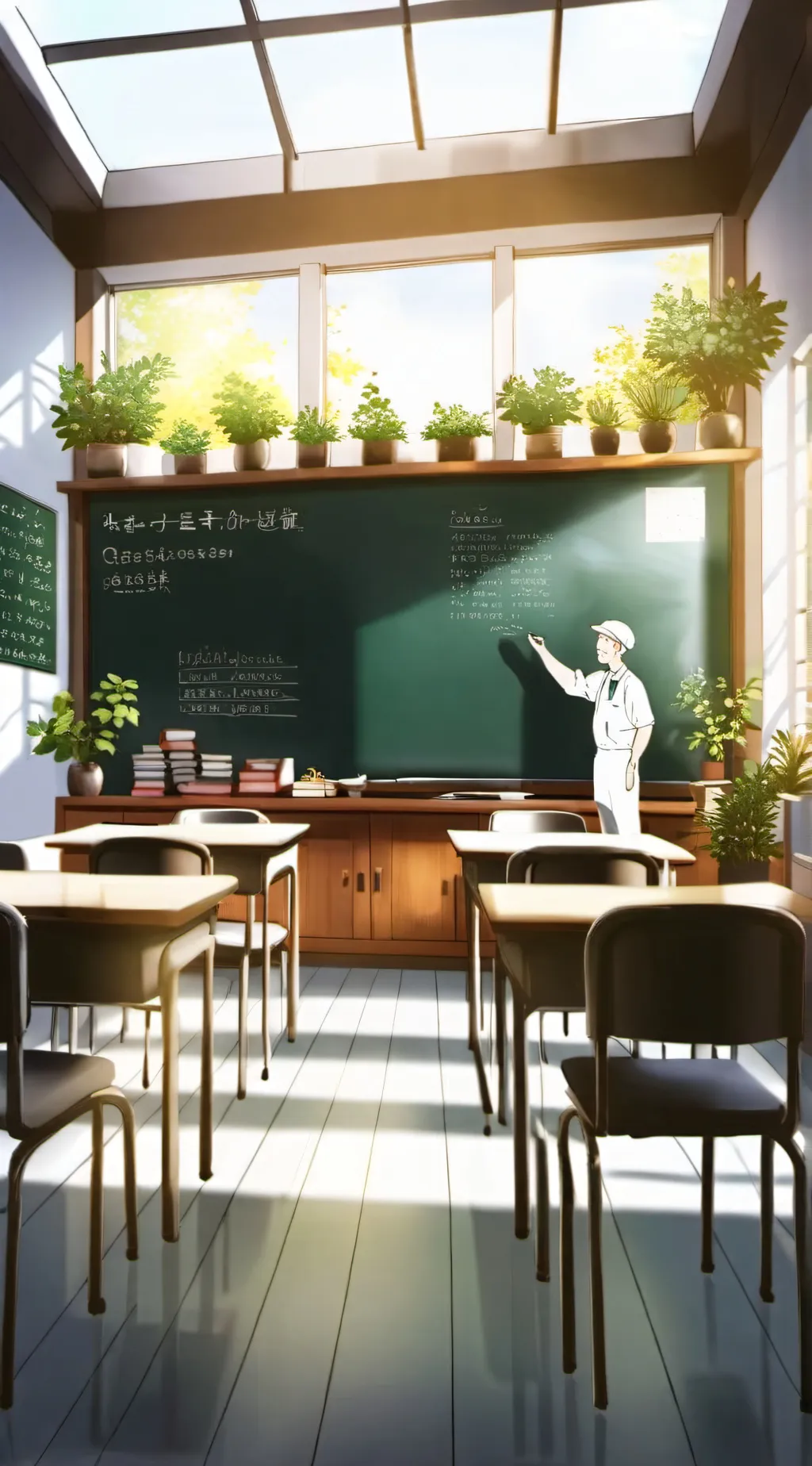 ai character: Class 1-A  background