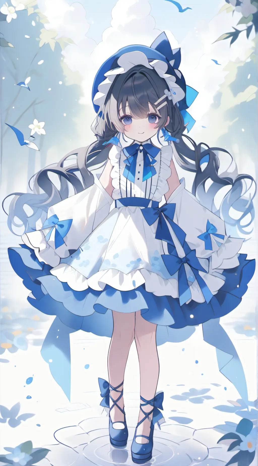 ai character: ꨄMiaꨄ background