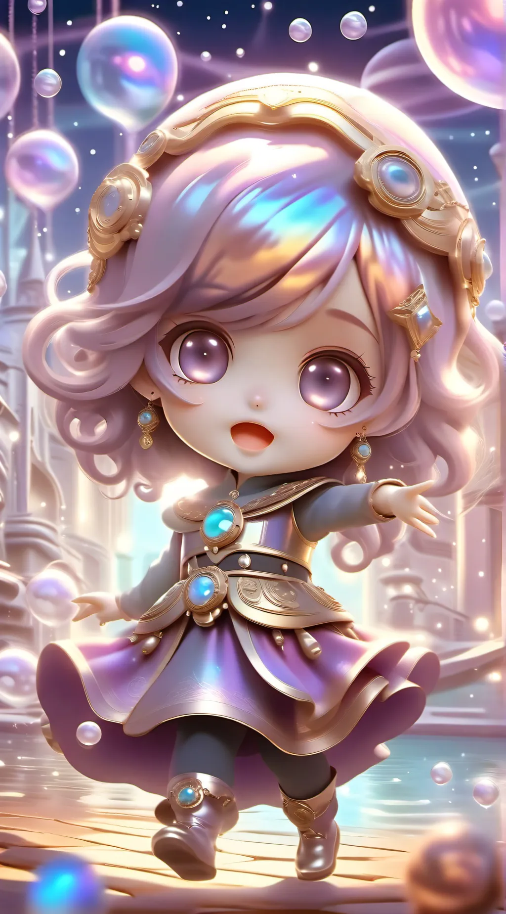 ai character: lily background