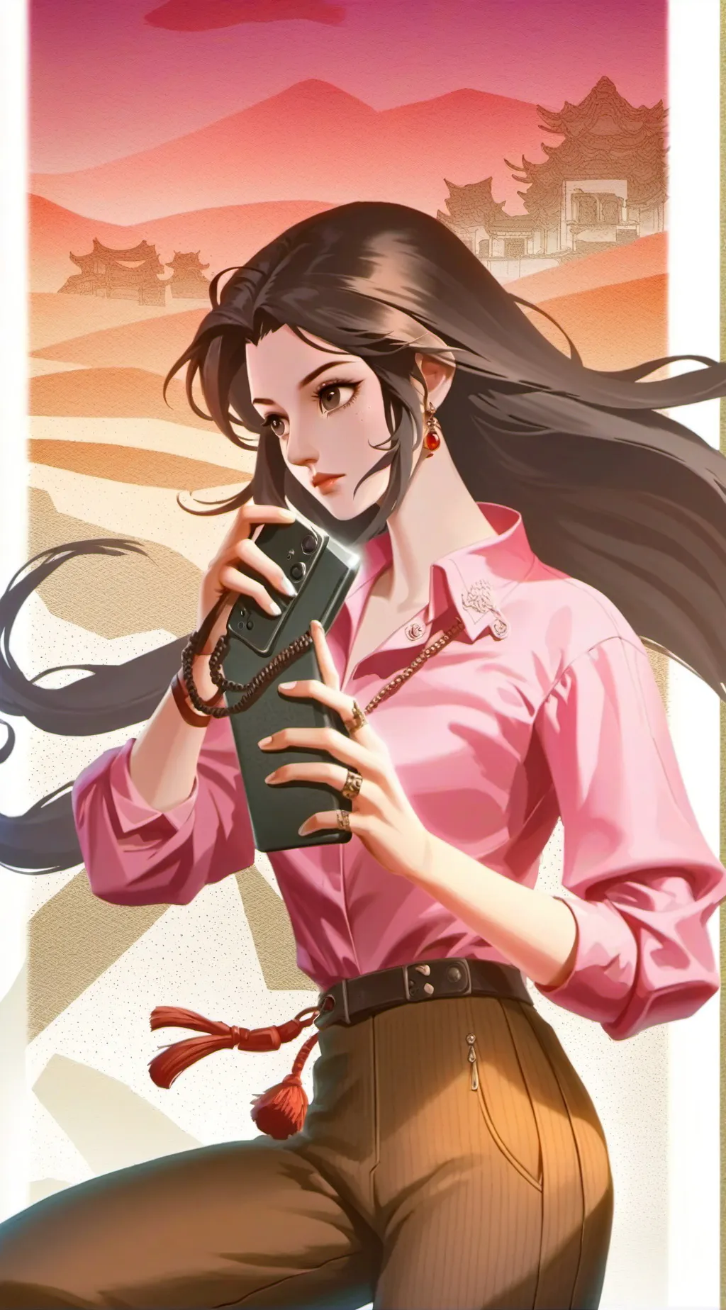 ai character: Maya background