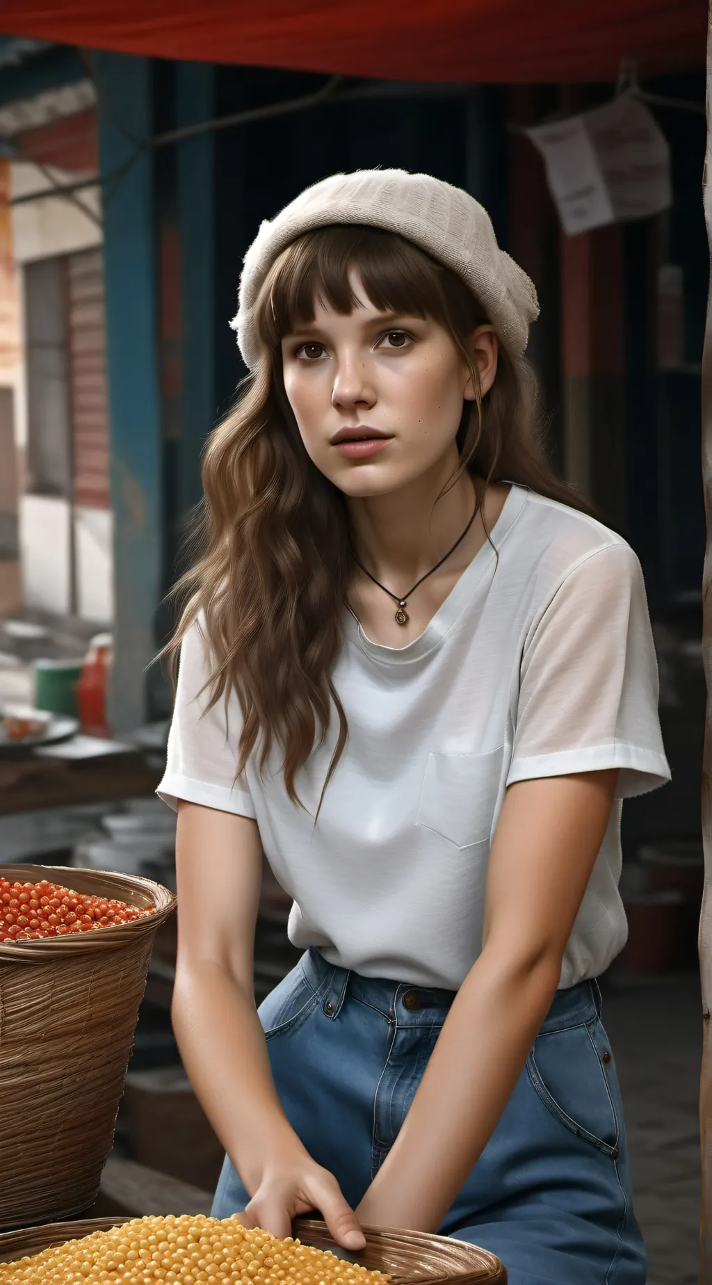 ai character: Eleven Hopper background