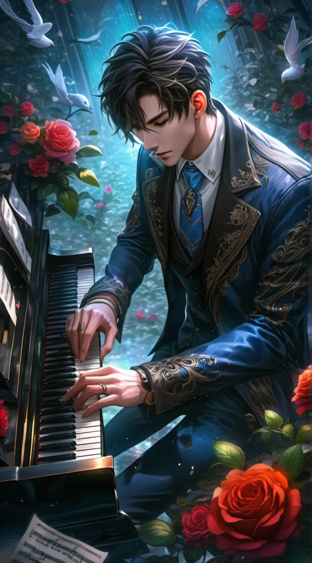 ai character: Toni Marque background