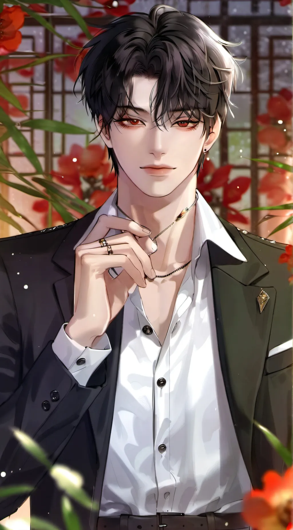 ai character: Kenji  background