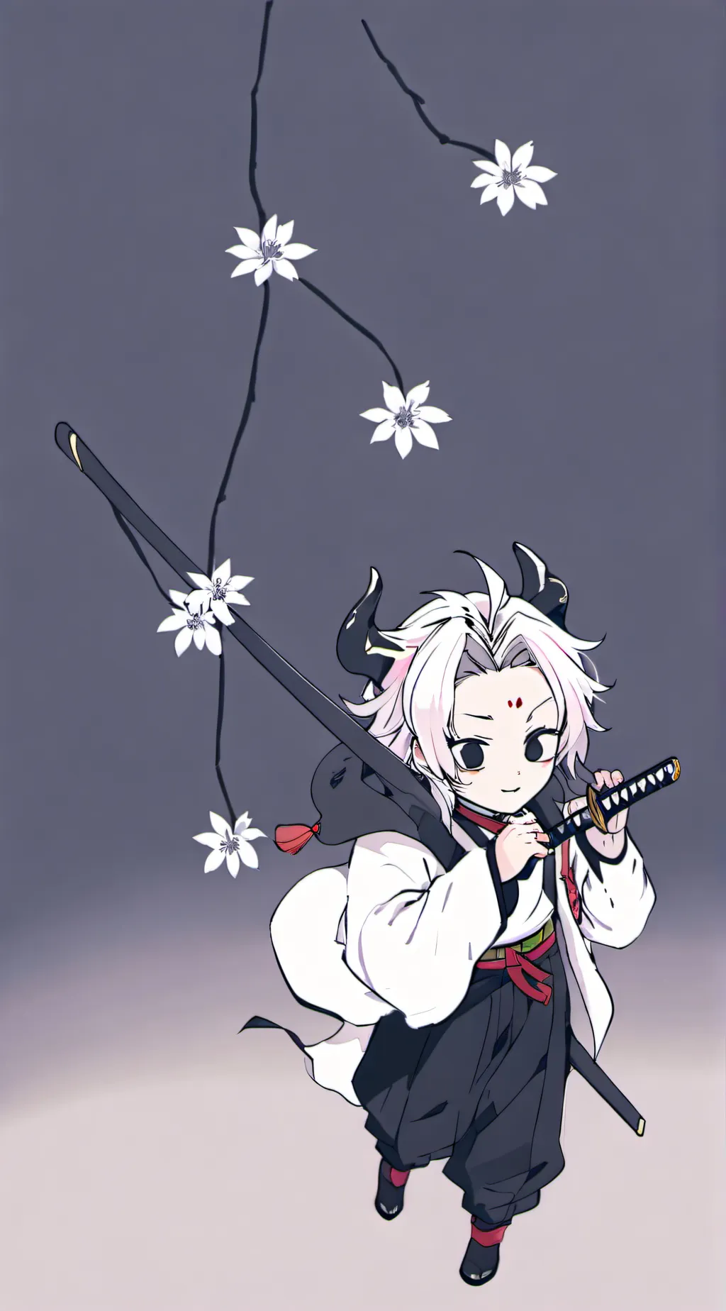 ai character: DEMON SLAYER background