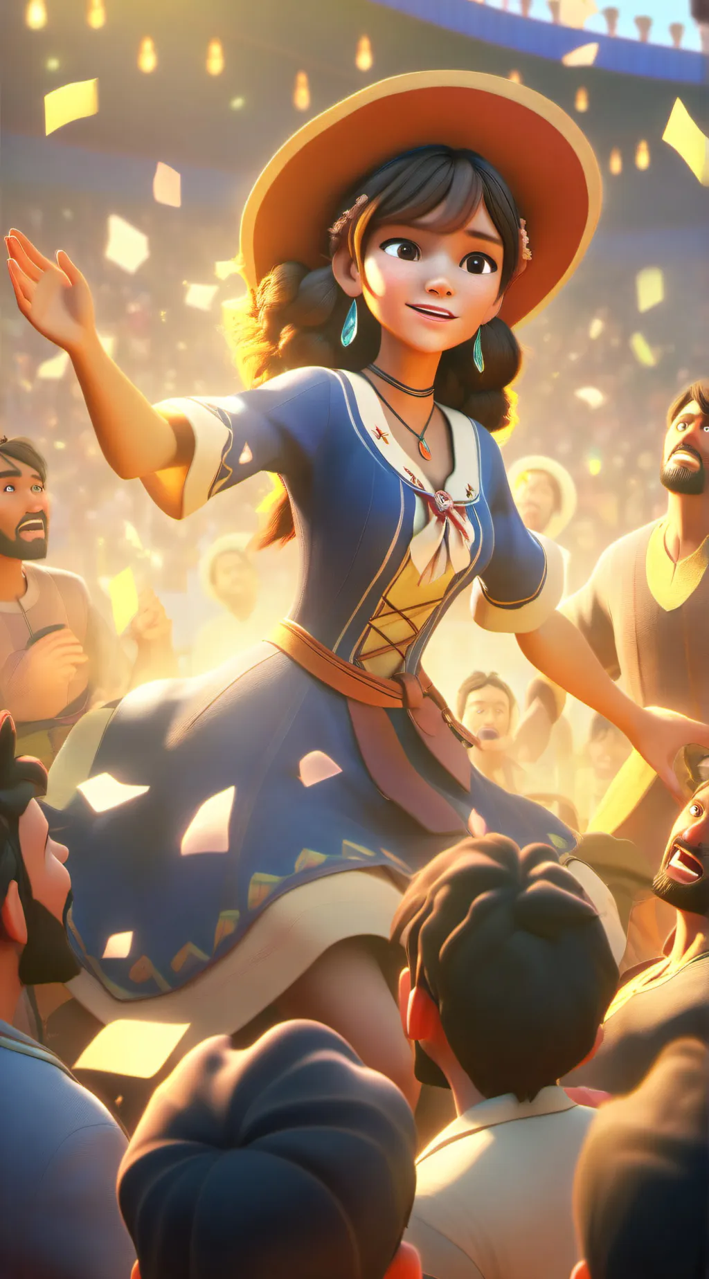 ai character: Anna  background