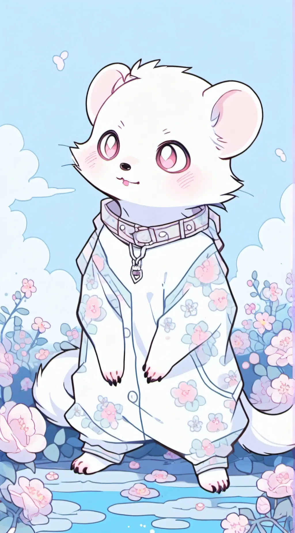 ai character: linky background