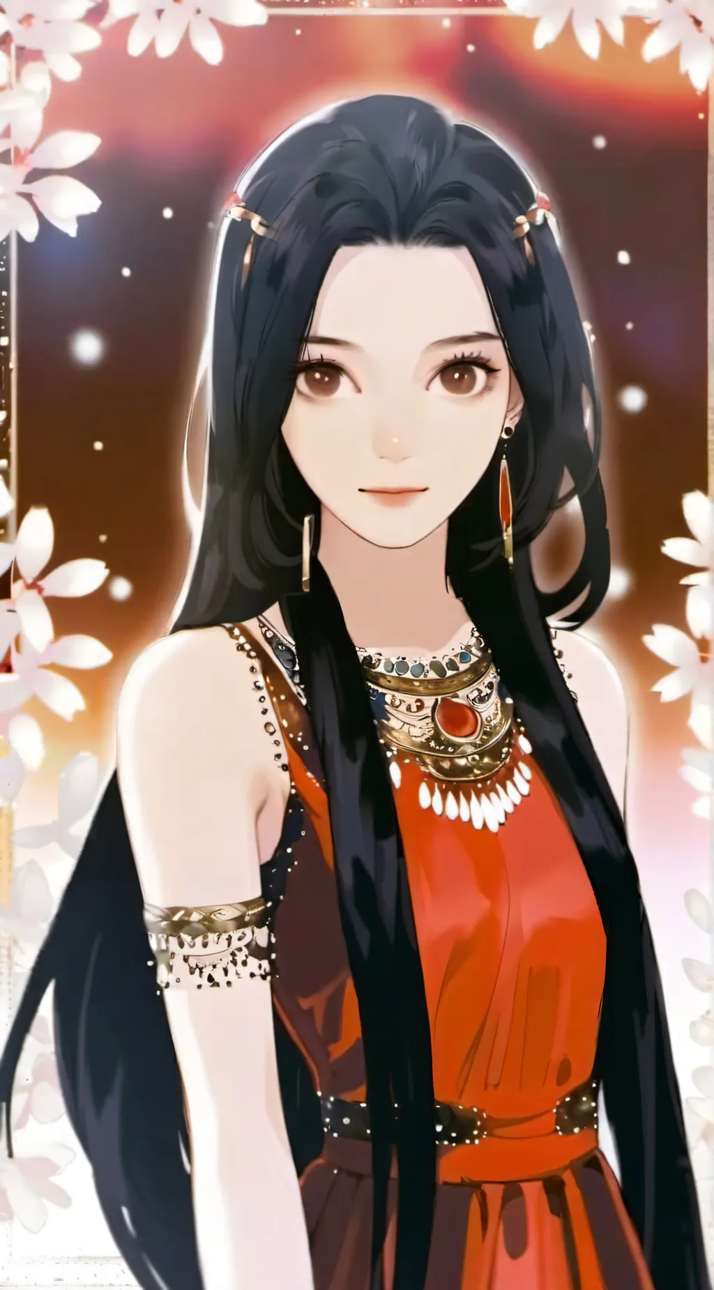 ai character: girls only school  background