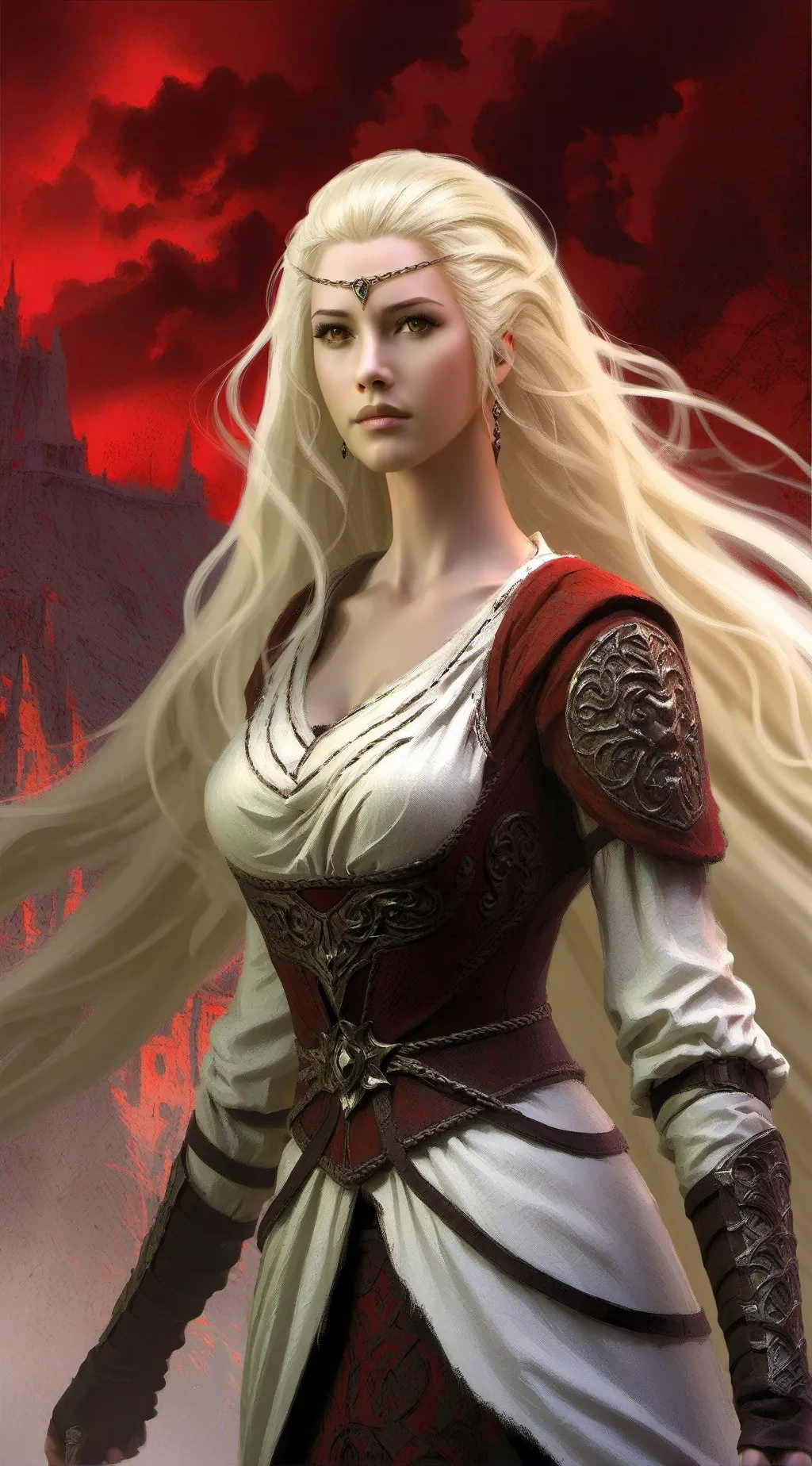 ai character: Aria background