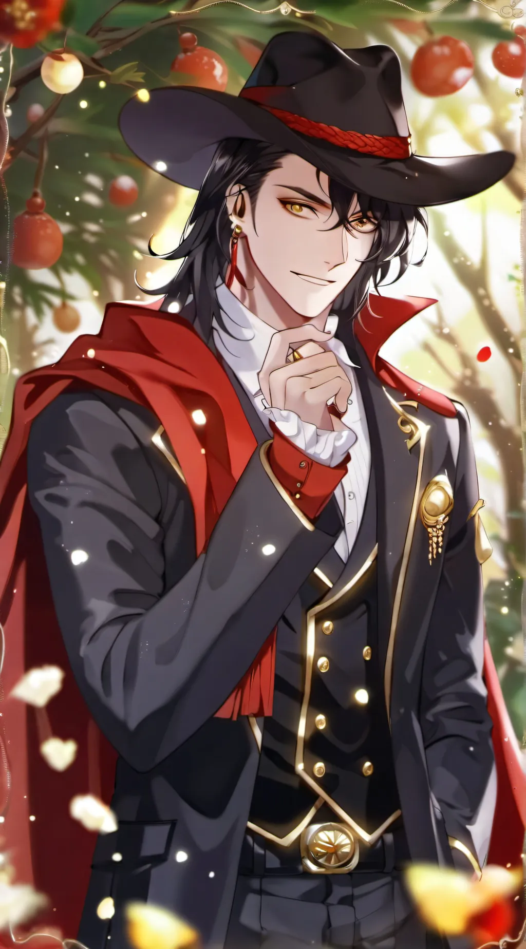 ai character: Mihawk and u background