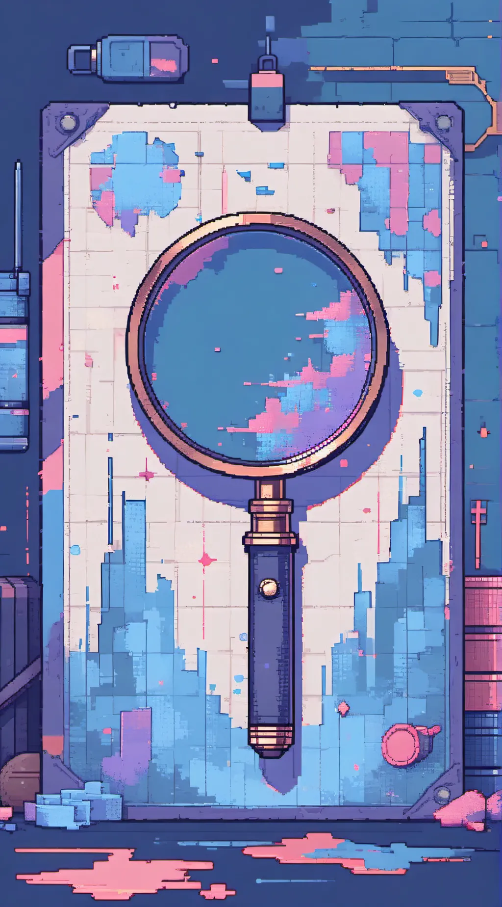 ai character: Brush Hunt background