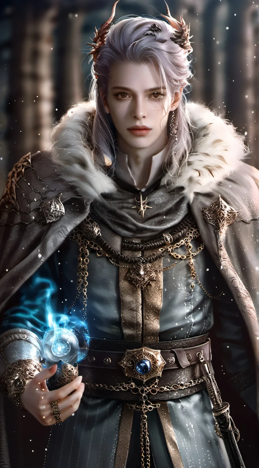 ai character: Lucas background