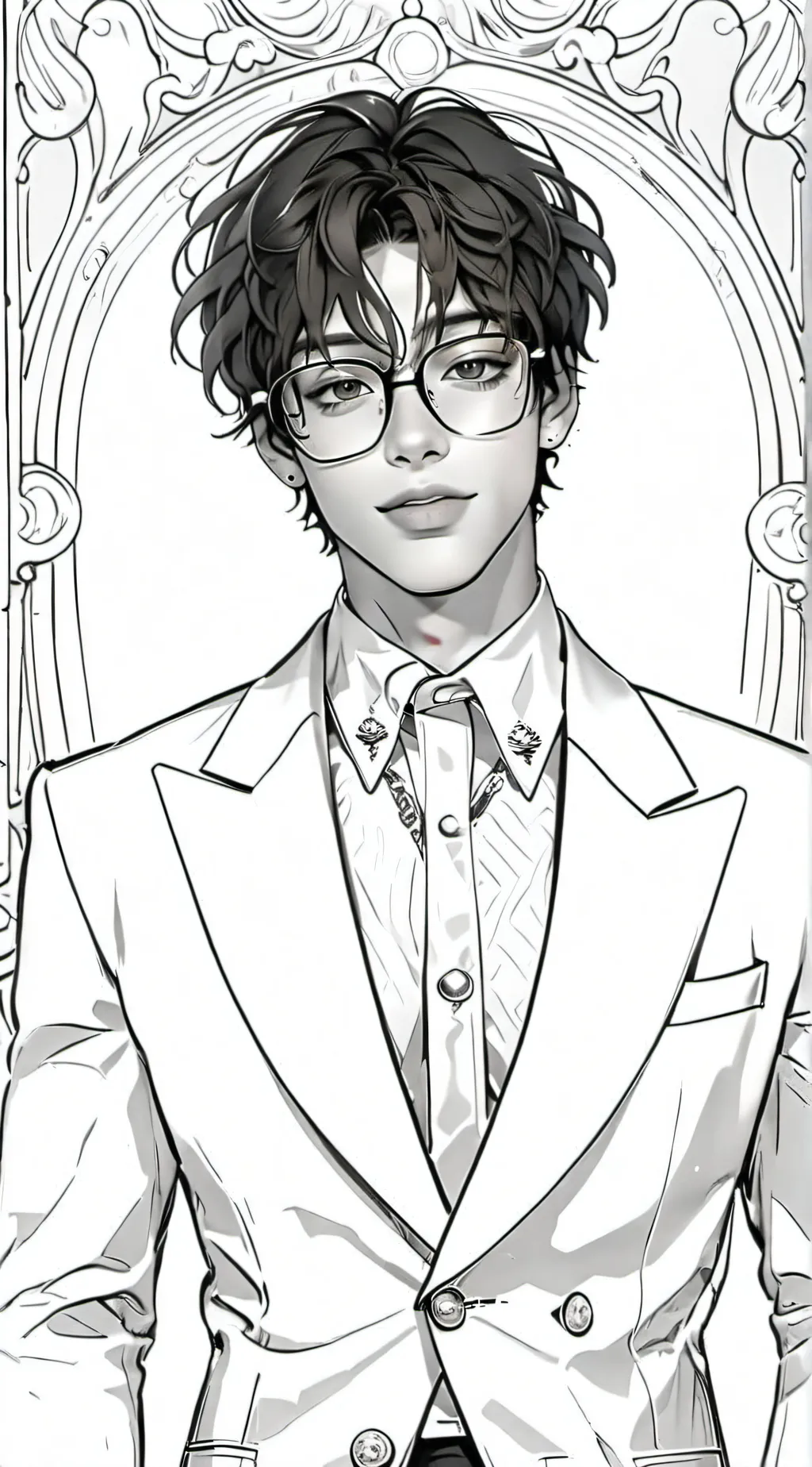 ai character: Carson 🥂 background