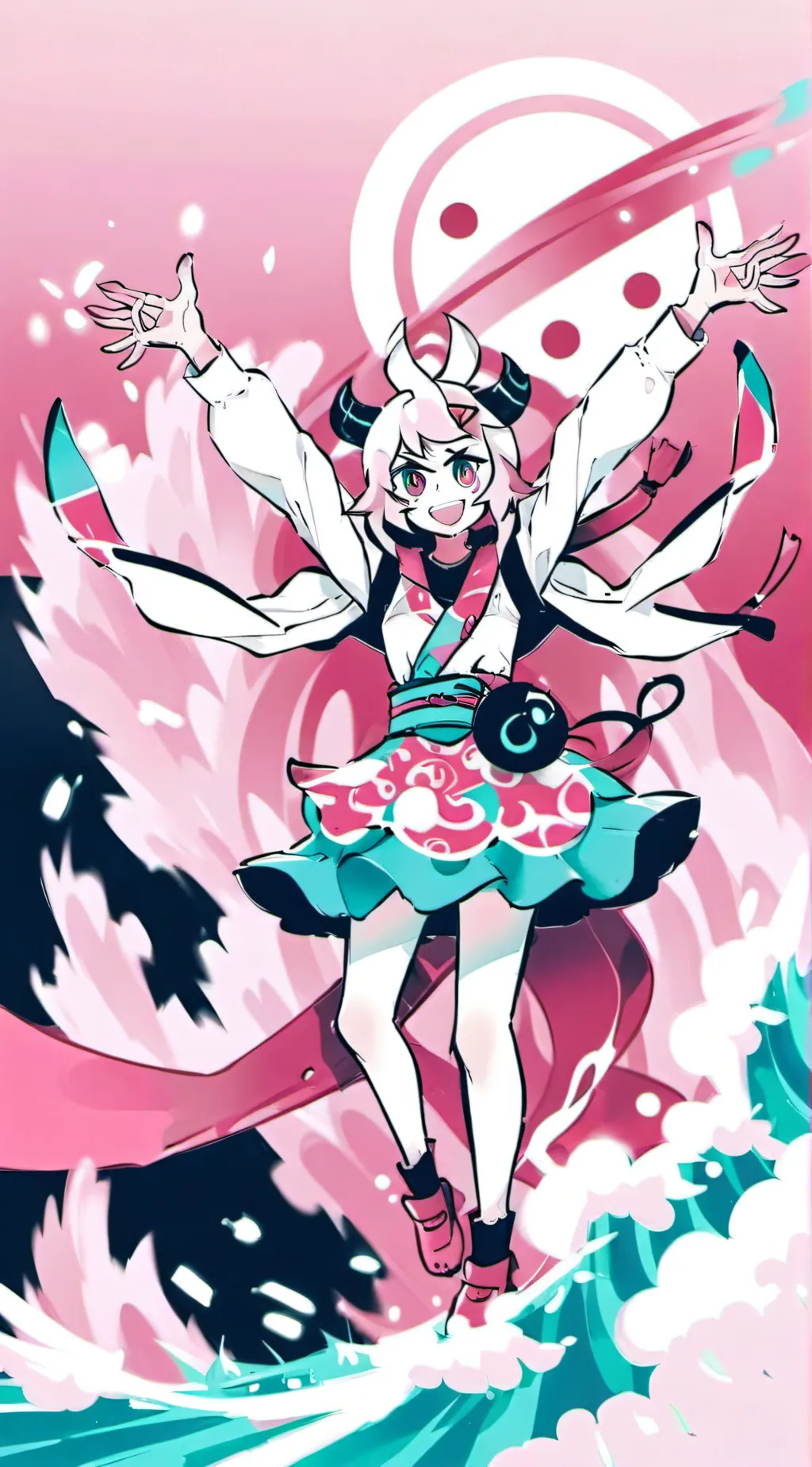 ai character: 🩵Talk🩵 background