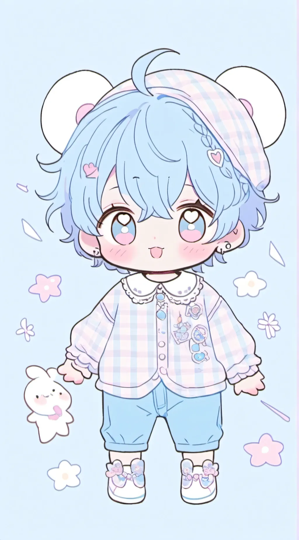 ai character: Baby Alex  background