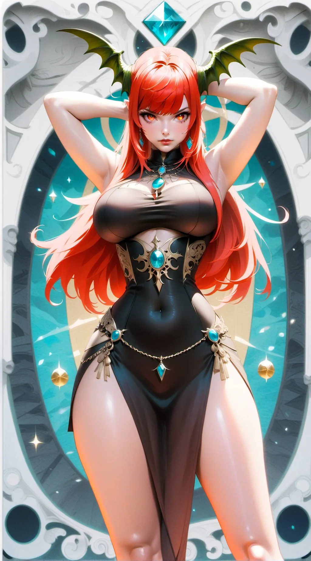 ai character: cq (cussing queen) background