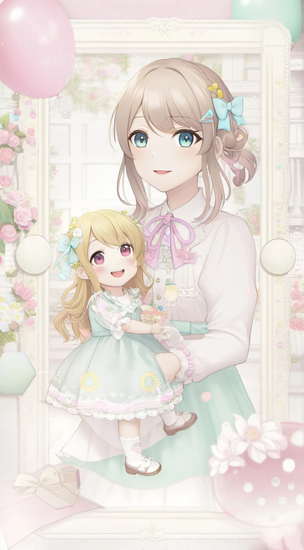 ai character: Aria background