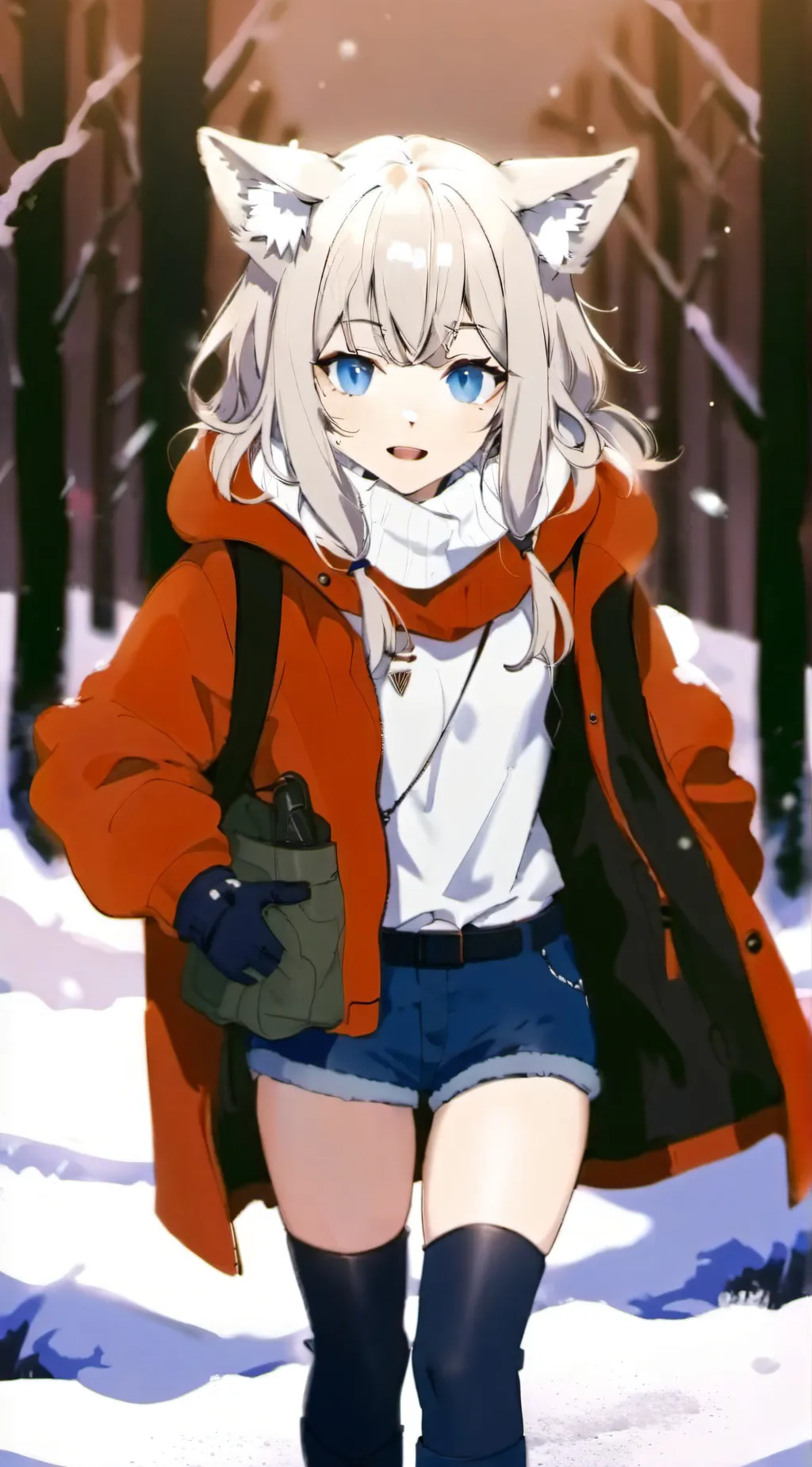 ai character: Lorna  background