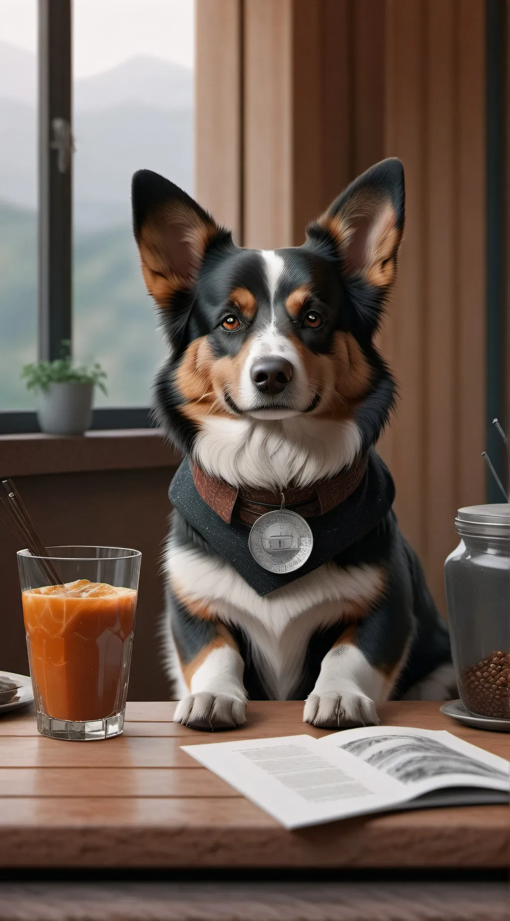 ai character: K9 background