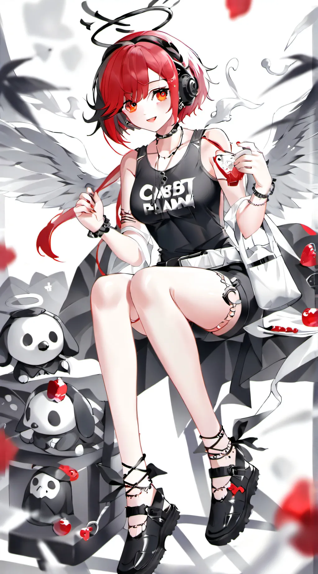 ai character: akari background