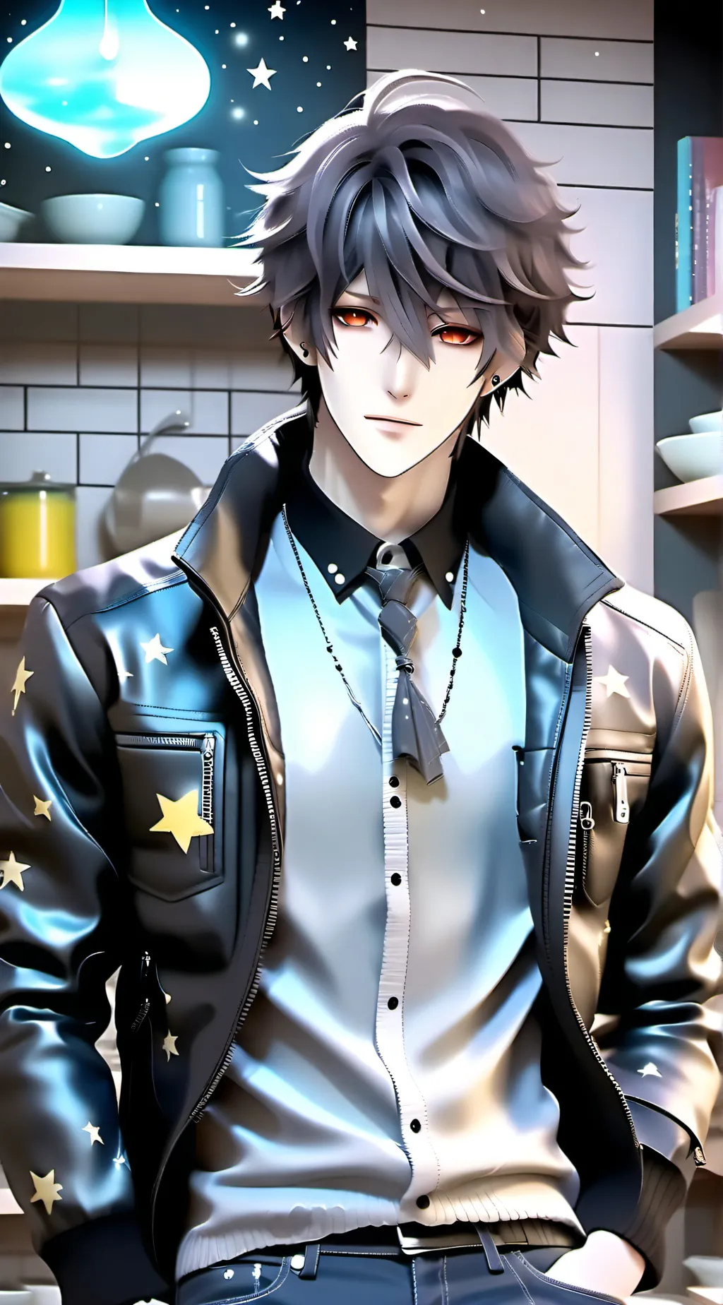 ai character: Kenji background