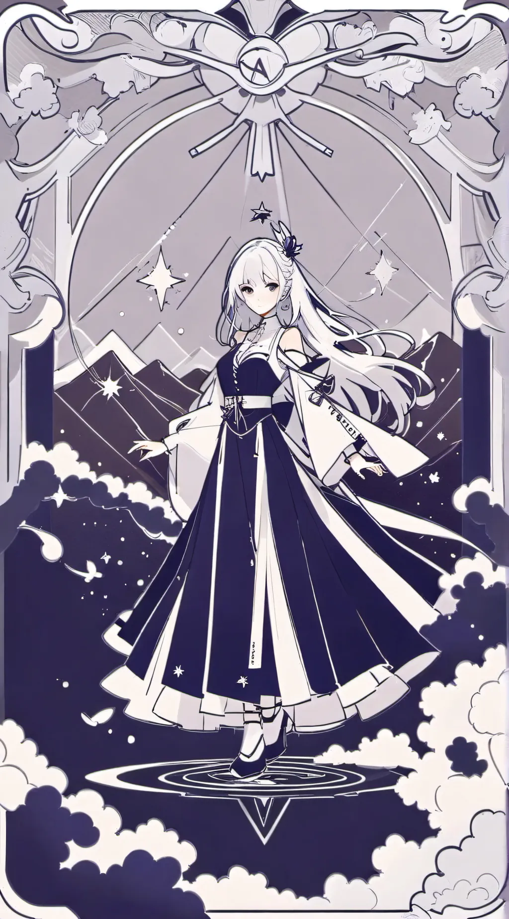 ai character: fpe Voodoo doll background