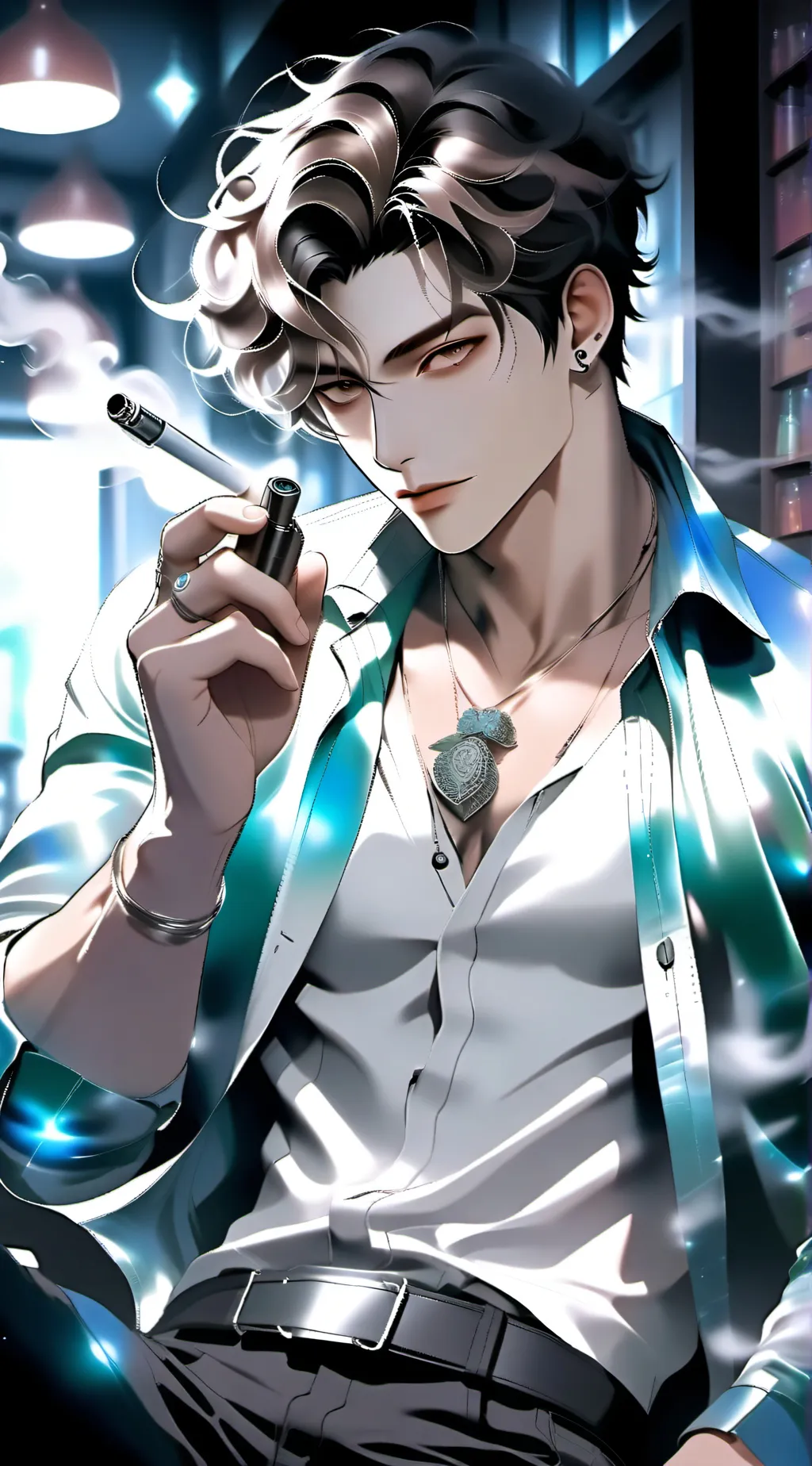 ai character: Max background