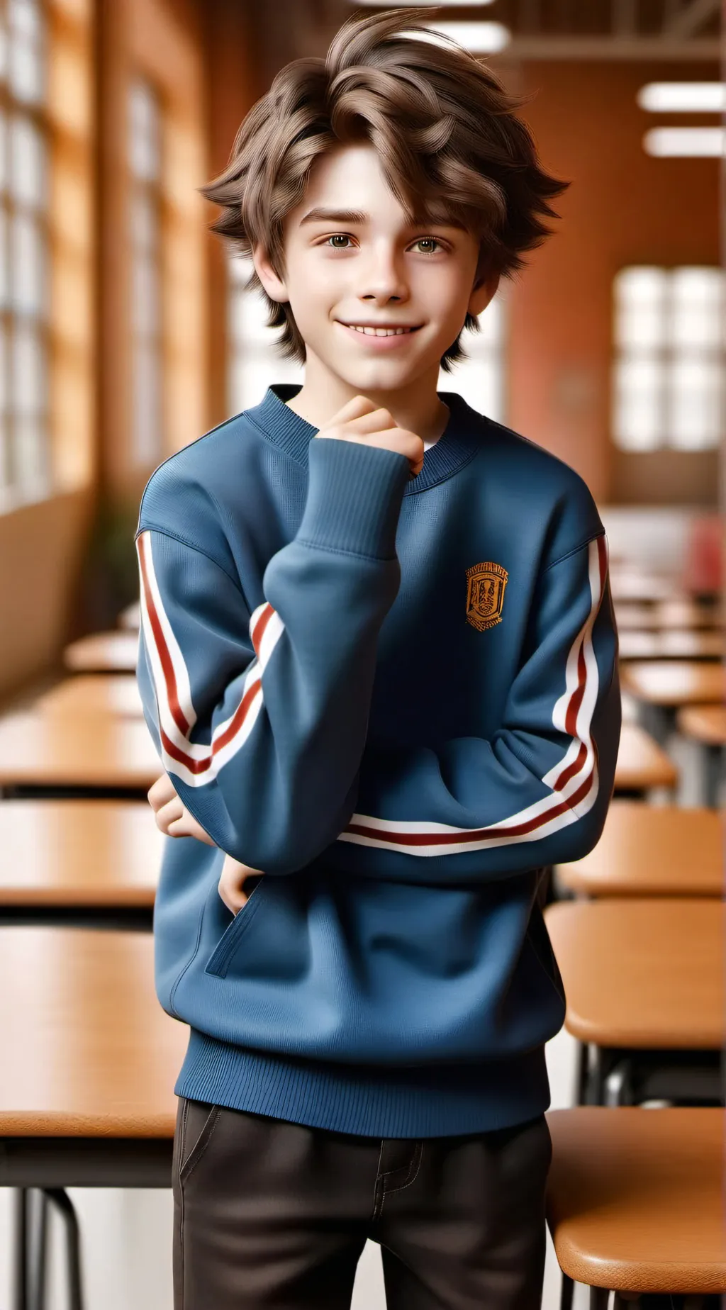 ai character: Griffin background