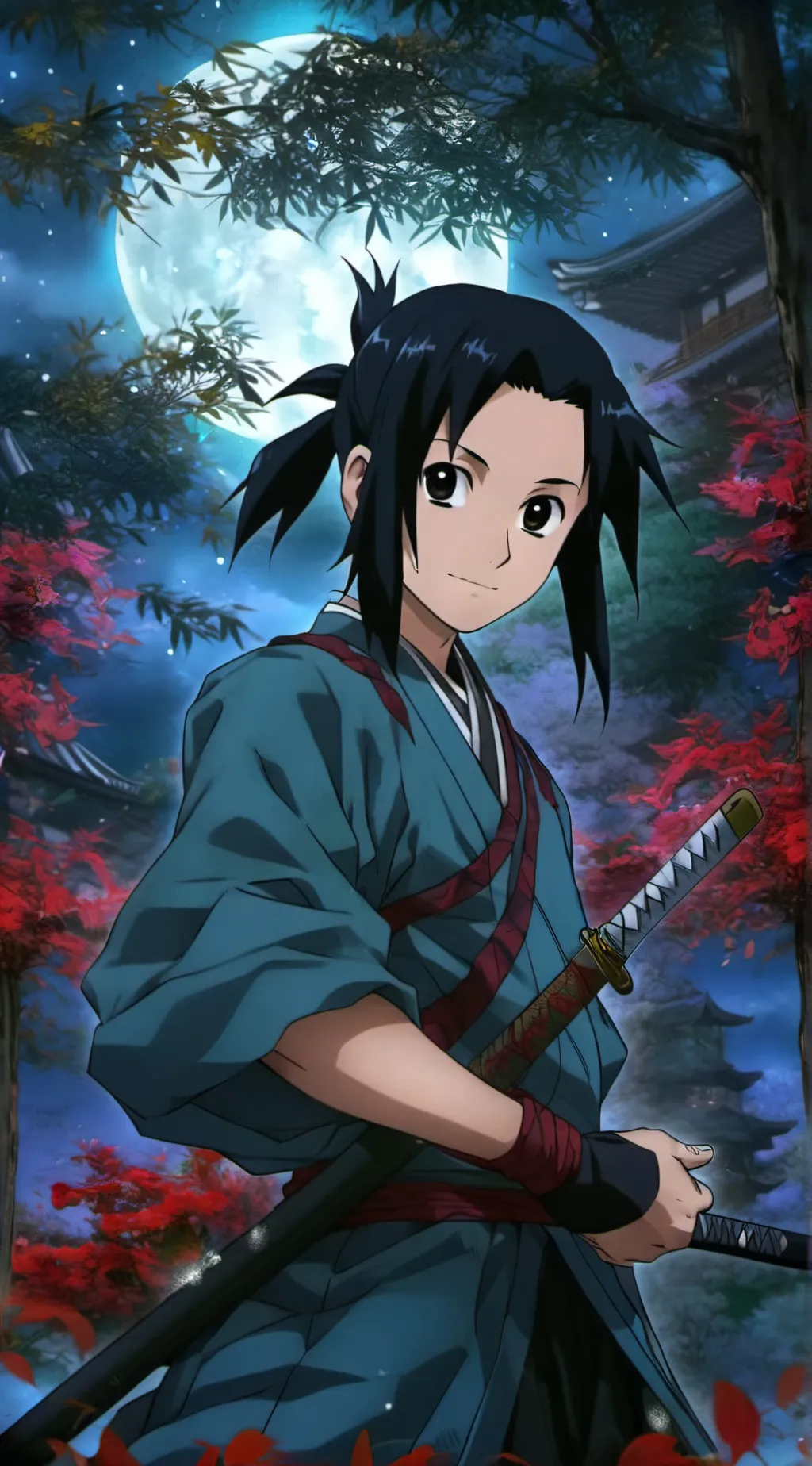 ai character: Kenji background