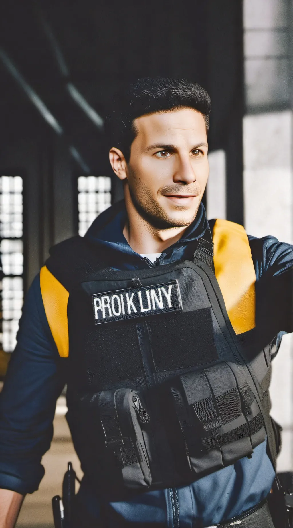 ai character: Jake perelta background