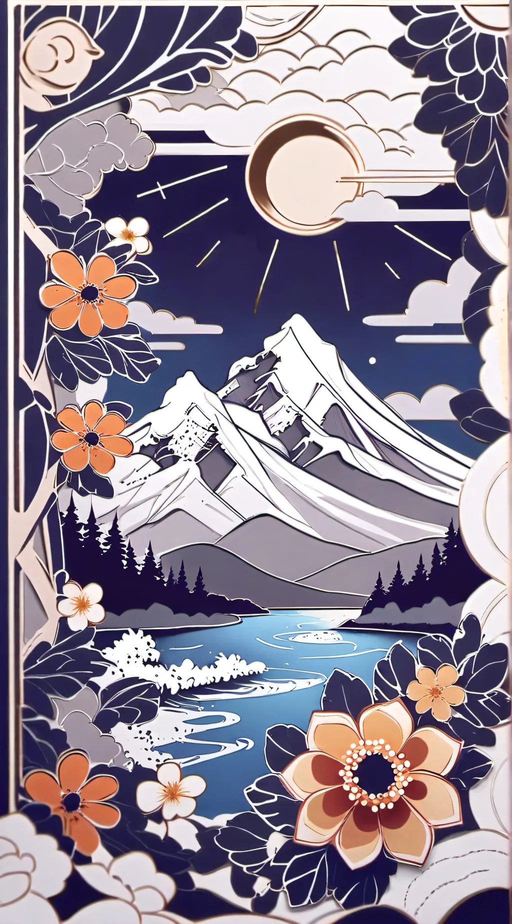 ai character: straw hats background