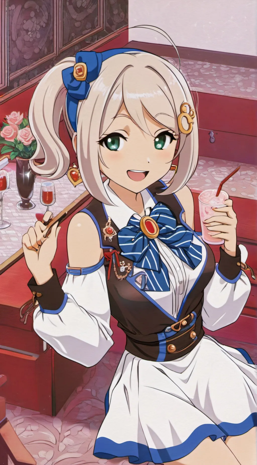 ai character: Precious background